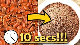 How to grind flax seeds and why you should [upl. by Coffeng600]