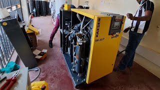 Kaeser air compressor service kenya [upl. by Dulce391]