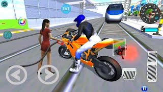 🔴LIVE ✅3D Driving Class Simulator Bullet Train Vs Motorbike Bike Driving Game  Android Gameplay [upl. by Mauer371]