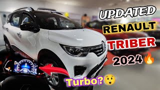 Renault Triber 2024 UPDATED😍  Triber 2024 Model  Shivansh Sharma vlog renault [upl. by Endaira]