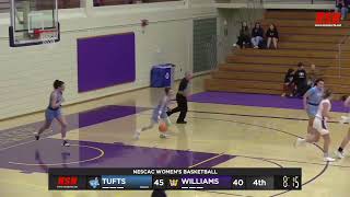 Ephs Highlights Williams Womens Basketball vs Tufts  January 26th 2024 [upl. by Ledah358]