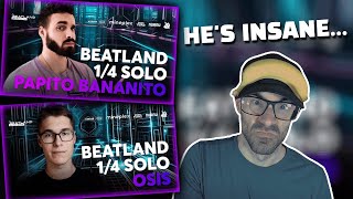 Reacting to PAPITO BANANITO vs OSIS  BEATLAND 14 FINAL BATTLE [upl. by Sumedocin]