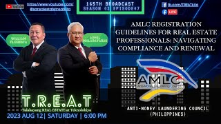 AMLC Registration Guidelines for Real Estate Professionals Navigating Compliance and Renewal [upl. by Trinidad]