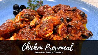 Chicken Provencal  French Cuisine Exploring International Recipes MMK Vlogs [upl. by Atteram917]