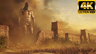 Conan Vs Titan Army Cinematic Battle NEW 2024 4K ULTRA HD [upl. by Elbas]