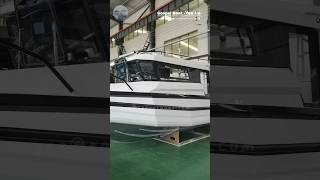 25ft Fishing Boat w enclosed cabin door boats Canada fiji australia boating fishingvessel [upl. by Naor490]