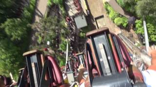 thorpe park full ride saw swarm colossus rush ghost train [upl. by Eiba]