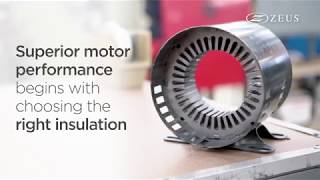 Motor Rewind with PEEK Insulation Products [upl. by Codee]