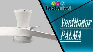 Cómo Instalar un Ventilador de Techo con Luz en menos de 5 min  con Control Remoto [upl. by Nek]