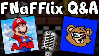 AmazingMarioBros Interviews FNaF Flix [upl. by Wilkens]