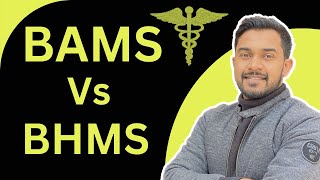 BAMS Vs BHMS  FULL DETAILS IN HINDI  NEET 2023 [upl. by Letnuhs]