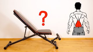 How To Hyperextensions on Incline Bench Lower Back Workout at Home [upl. by Wilber]