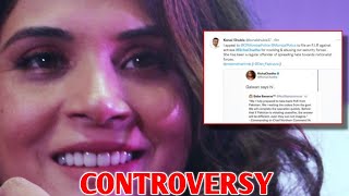 Bollywood Actress Richa Chaddha Controversy Akshay Kumar Reacts  Richa Chaddha Army Tweet shorts [upl. by Secnarfyram]