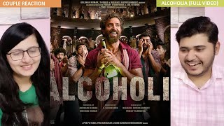 Couple Reaction on Alcoholia Full Video Vikram Vedha  Hrithik Saif  VishalSheykhar [upl. by Nathanael]