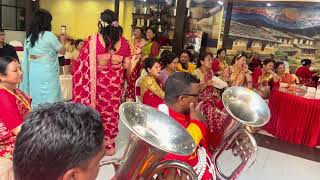 Rajamati kumati newari song play by bhagawati brass band ph9851098495 [upl. by Theresita]