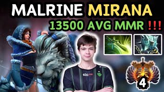 🔥 737 MALRINE MIRANA Midlane Cooking 13K MMR Pub 🔥 Rank 4 INSANE Play From MALRINE  Dota 2 [upl. by Vins]