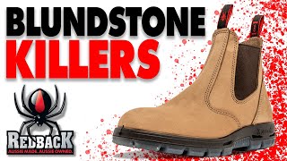 REDBACK  Most comfy boots EVER  CUT IN HALF  Blundstone Killers [upl. by Merriman]