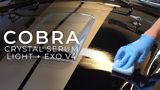 Coating 427 Cobra Kit Car w Gtechniq Crystal Serum Light amp EXO v4 [upl. by Alohs]