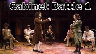 Hamilton  Cabinet Battle 1 Jeffersons Rap With Subtitles [upl. by Dachia490]