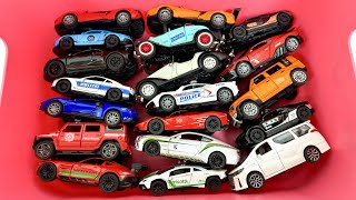 BOX FULL OF Model Cars Honda Civic Bugatti Divo McLaren 650s Audi Rs7 Ford Raptor Ferrari sf90 [upl. by Miquela472]