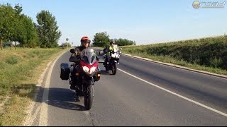 Suzuki VStrom 650 XT teszt  Onroadhu [upl. by Drofla829]