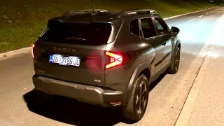 New DACIA DUSTER 2024  NEW HEADLIGHTS test amp demonstration in the dark [upl. by Havens969]