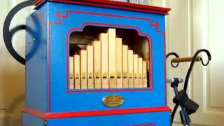 quotSchneewalzerquot  Neue Rolle für 20er Drehorgel  Draaiorgel  orgue de barbarie  busker organ [upl. by Giana774]