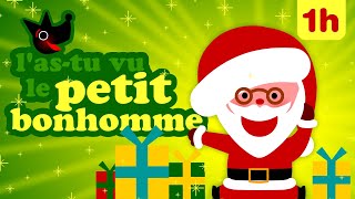 Las tu vu le petit bonhomme 🎅🎅🎅 et une heure de petites comptines pour bébé pour la crèche à noël [upl. by Gnek756]