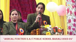 quotANNUAL FUNCTION DAV PUBLIC SCHOOL MANALI 202324quot [upl. by Assenev]