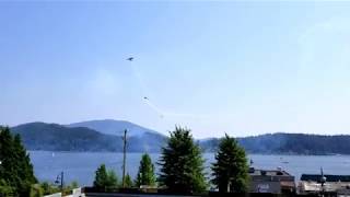 Sea Cavalcade Fly By Gibsons BC 2018 [upl. by Ettesel]