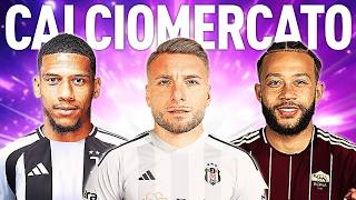 ADDIO IMMOBILE 😵 Nuovi COLPI per JUVE ROMA e INTER 💸 TOP 10 Trasferimenti amp News Calciomercato [upl. by Llerraj]