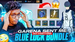 Blue Lock Event കിട്ടി 😍 Bundle amp Emote എല്ലാം Garena അയച്ചു തന്നു  Akshay Akz [upl. by Kciv]