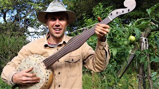 Clifton Hicks  Boatman Dance De Boatmens Dance Gourd Banjo [upl. by Aleak]