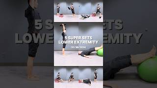 Lower Body Superset Workout  Build Strength and Endurance 10302024 [upl. by Alithea]