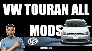 VW Touran ALL Modifications 1h videos [upl. by Gayleen]