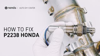 How to Fix HONDA P2238 Engine Code in 2 Minutes 1 DIY Method  Only 1936 [upl. by Ebner]