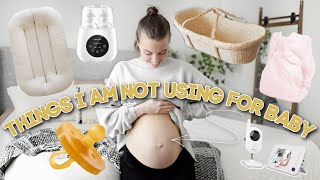 15 Things I Am NOT Using For My Baby  MINIMALISM [upl. by Vinny530]