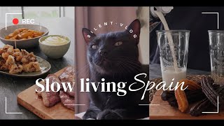 Slow living silent vlog Spain  the art of slow living  simple quiet living for introvert [upl. by Dylan256]