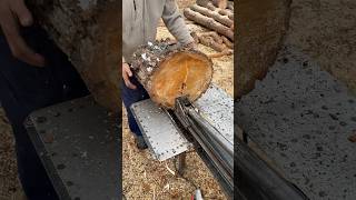 ☝️My log splitter 🪵woodworking firewood [upl. by Etnwahs363]