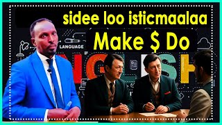 Sidee loo isticmaalaa make and do dr english [upl. by Saddler]