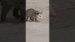 Opossum A Short But Sweet Life 🤯 animals love nature [upl. by Hamnet]