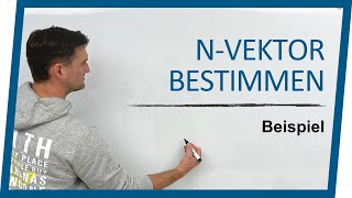 nVektor aus Parameterform einer Ebene bestimmen  Mathe by Daniel Jung [upl. by Hcirdla]