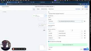 Creating a SubAccount with White Label API [upl. by Enilhtak]