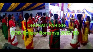 Indigenous quotGaro Kirtonquot Dhorati Parish COB Edilpur Borosova 2023 BD carol [upl. by Cirdes]