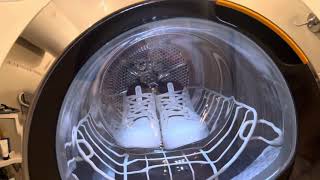 Miele dryer  drying shoes Basket program [upl. by Littell]