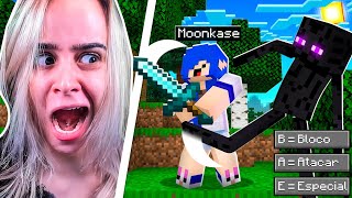 eu joguei Minecraft com o PVP completamente realista [upl. by Slotnick]