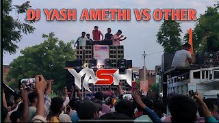 DJ YASH AMETHI VS DJ VIJAY HARD COMPETITION AT BHITI AMBEDKAR NAGAR IN VISARJAN [upl. by Ahsinnor]