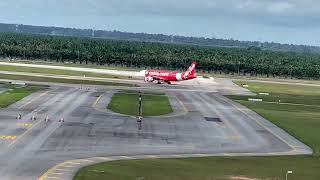 TAKE OFF AIR ASIA klia2 [upl. by Deina775]