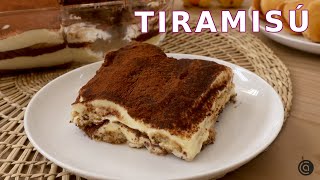 TIRAMISÚ ☕​ Receta auténtica italiana 🍽️​ Cocina Abierta [upl. by Allesig]