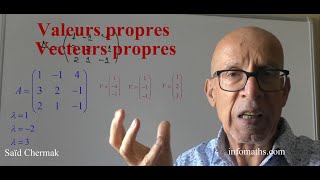 VALEURS PROPRES ET VECTEURS PROPRES II [upl. by Hartley]